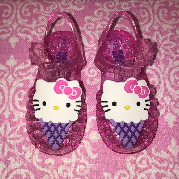 hello kitty jelly shoes